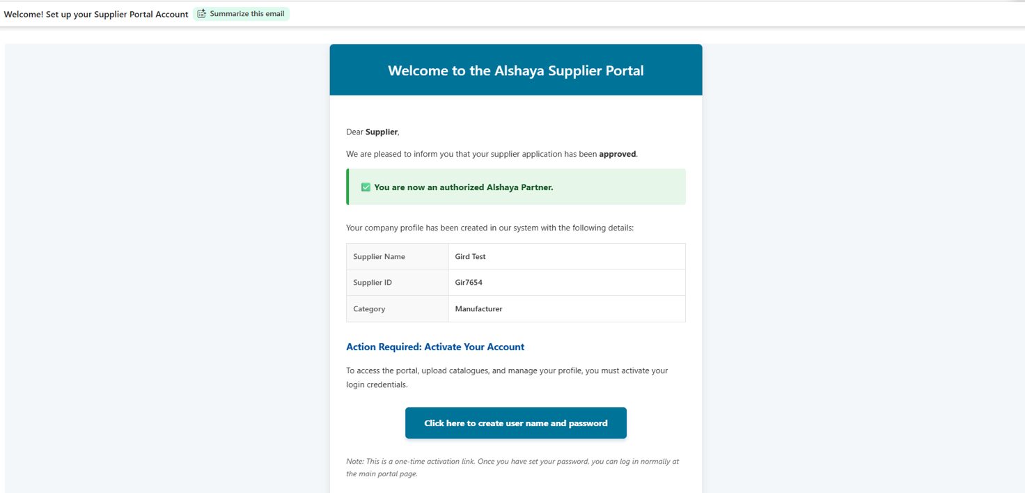 Email Invitation Example